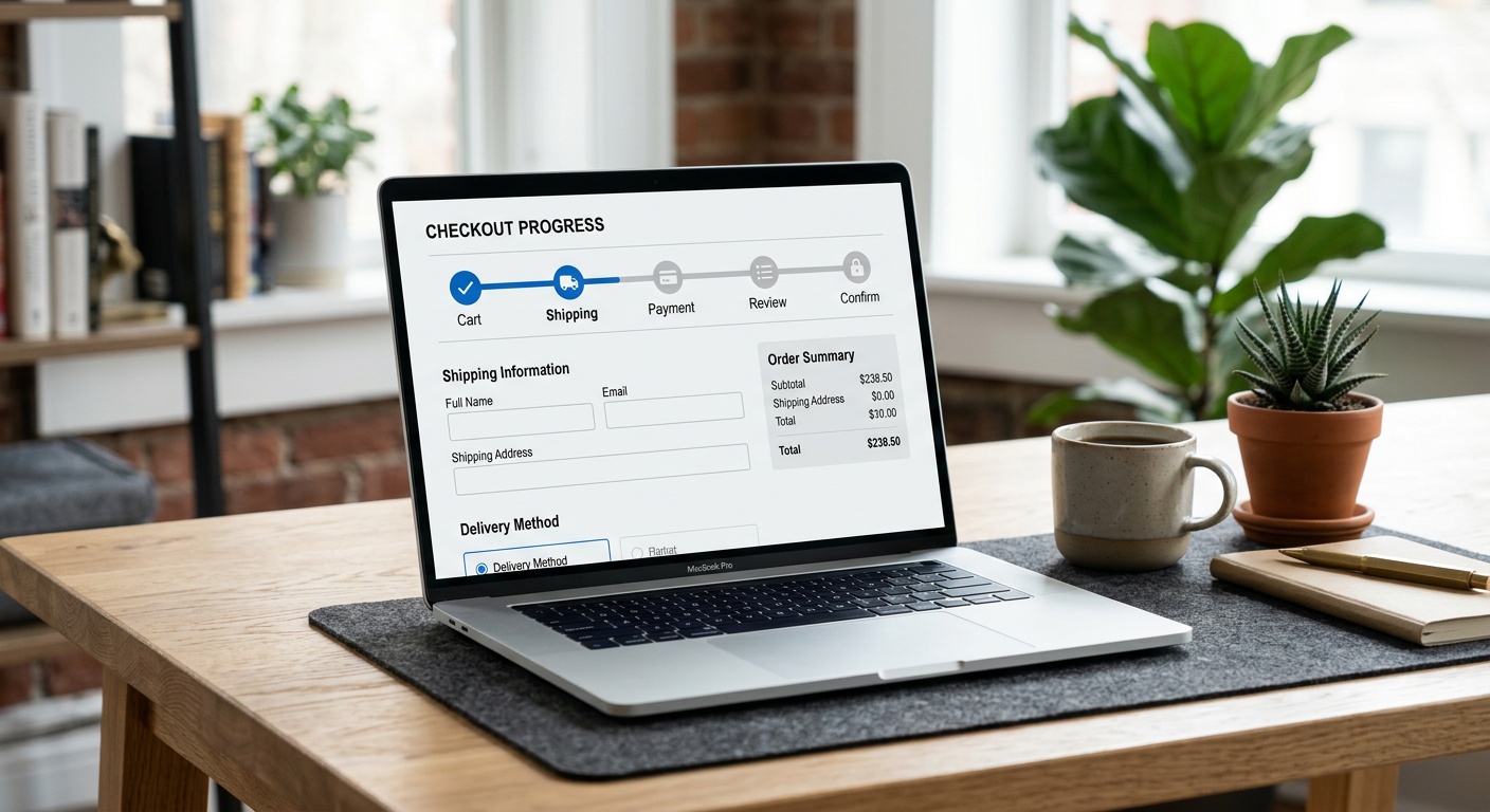 High-converting checkout flow